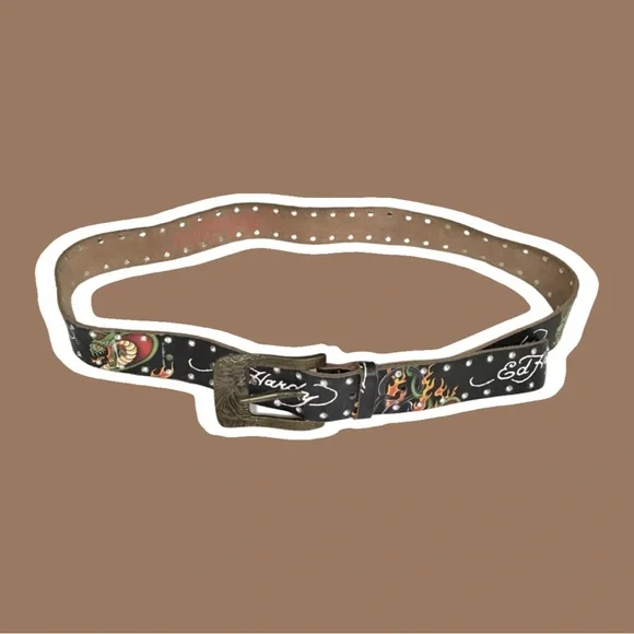 ED HARDY vintage belt - Picture 3 of 7